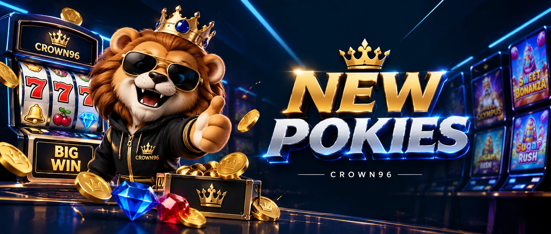 CROWN96 new pokies visual