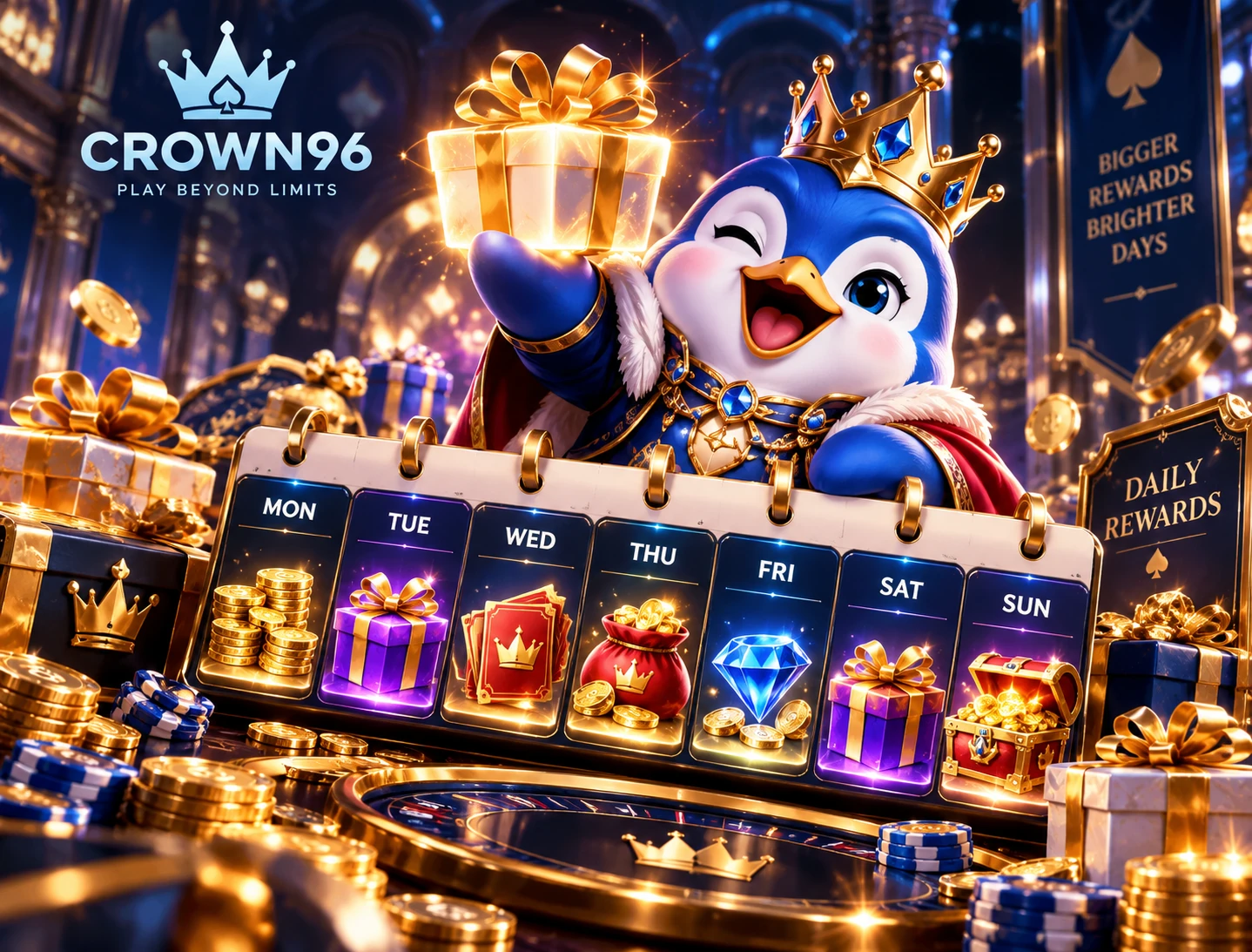 CROWN96 daily offer
