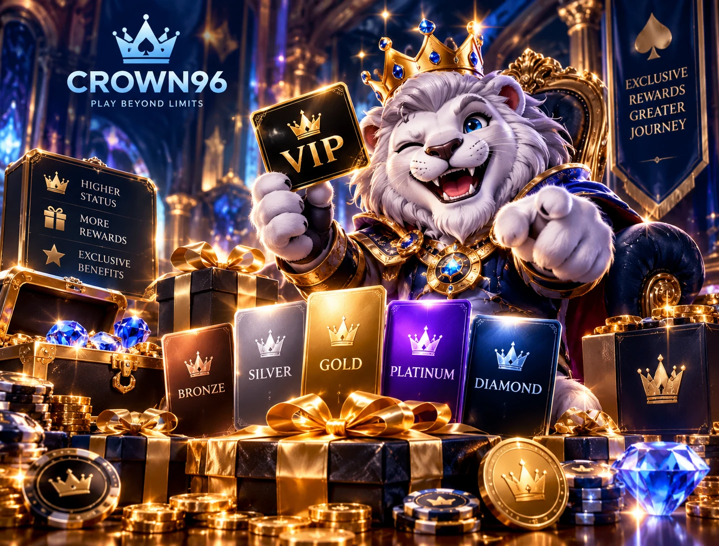 CROWN96 member rewards