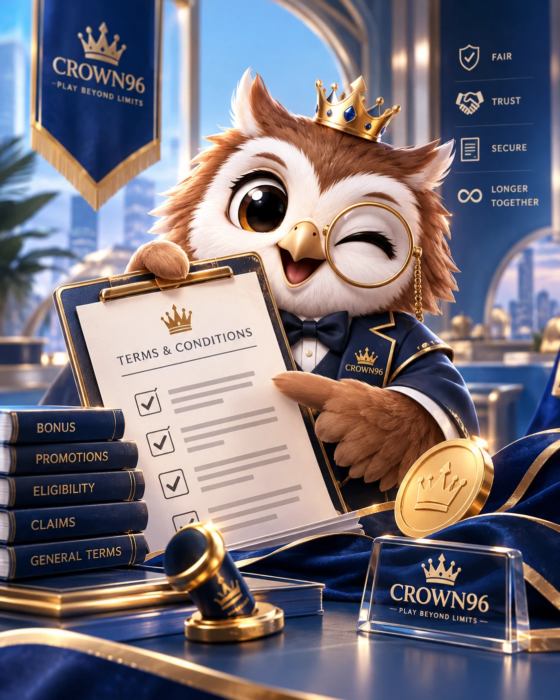 CROWN96 promotion terms